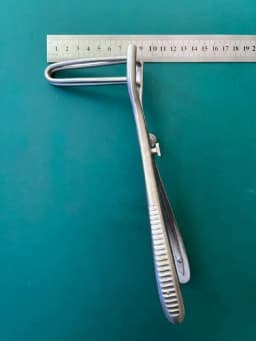 Aesculap EA826R Rectal Specula 235 mm 83 mm for adult