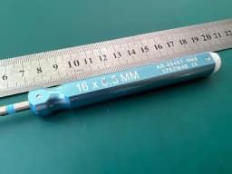 Пробний клин Arthrex AR-8948T-1665 Cotton, 16 x 6.5 мм
