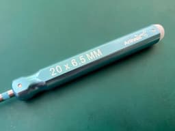Пробний клин Cotton Arthrex AR-8948T-2065, 20 x 6.5 mm