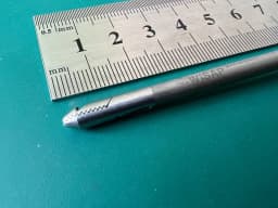 Wisap 7668 Laparoscopic 5mm x 33cm Serrated Grasping Forceps