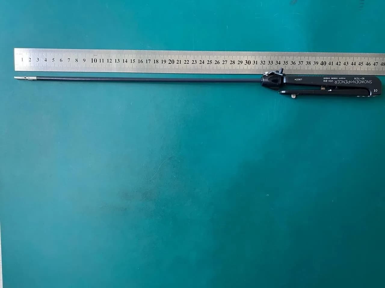 Snowden Pencer 90-7036 Fenestrated Grasper 5mm, 32cm, 16mm Jaw