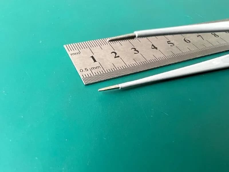 Біполярний пінцет Aesculap GK730 0.9mm 200mm 8″