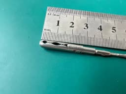 Aesculap PO774R TEC MONOPOLAR Grasping Forceps, jaw inserts, 310 mm 5 mm