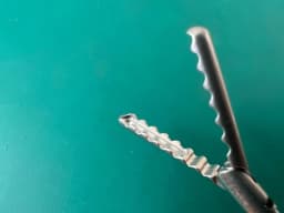 Aesculap PO788R ADTEC MONOPOLAR Grasping Forceps, jaw inserts, 310 mm 5 mm