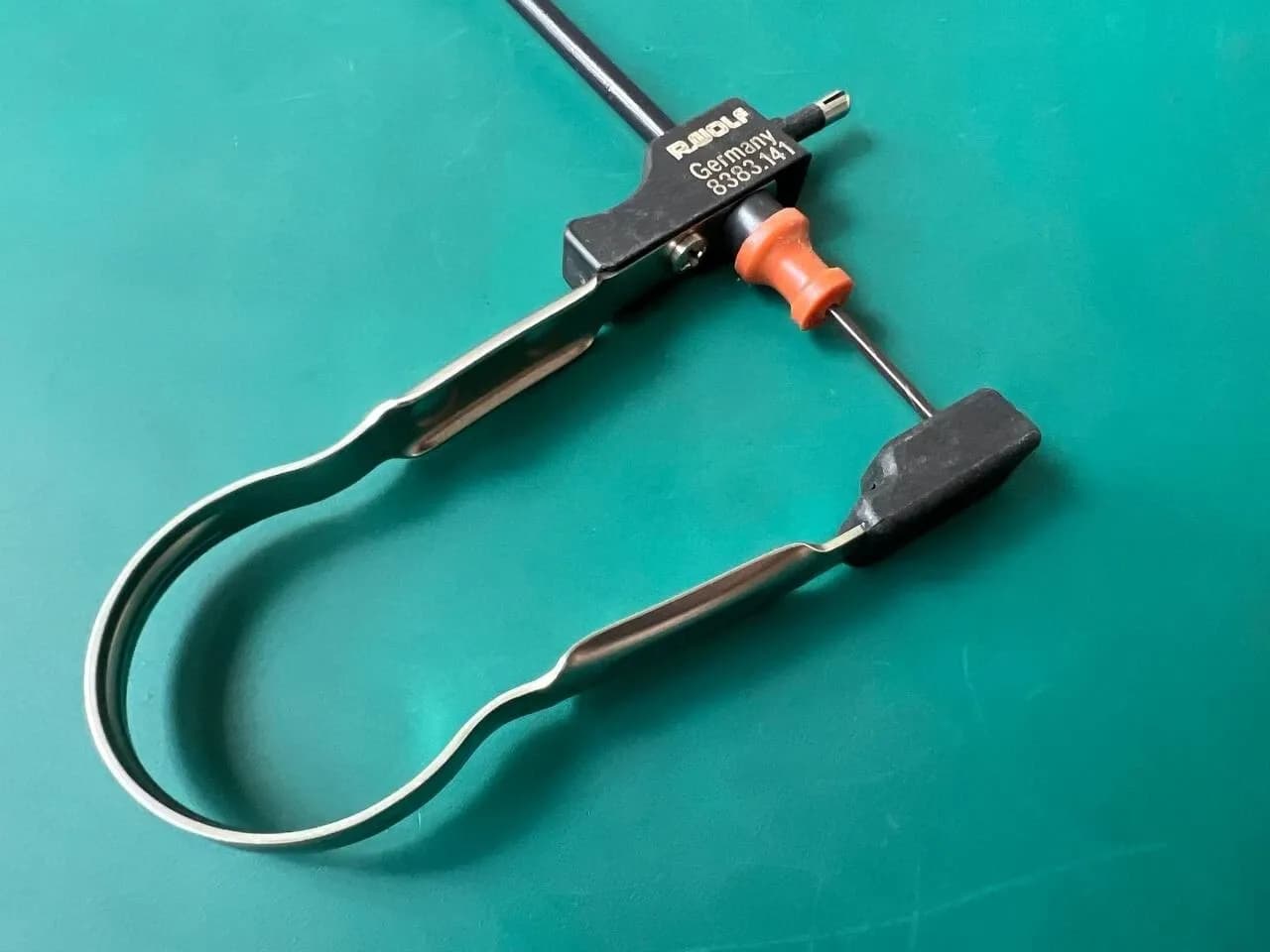 R.Wolf 8383.141 Laparoscopy Grasper Forceps, Monopolar, 5mm 315mm Grip Pliers