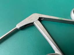 Затискач для дрібних суглобів Linvatec Shutt 1.1631, тупий наконечник, 3.4mm, 15° вгору, 130mm