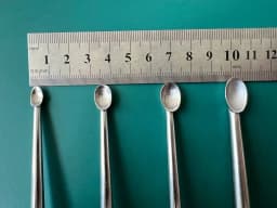 Комплект із 4 кюреток Life Instruments з довгою ручкою, 15″, прямі