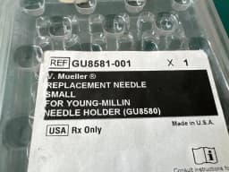 V.Mueller GU8581-001 Replacement needle Small for Young-Millin Needle Holder
