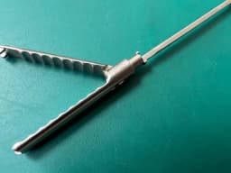 Karl Storz 33410WT Forceps Insert Clickline Wavy Grasping With 2x3 Teeth