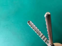 Karl Storz 33310LF 5 mm 36 cm Clickline Wavy Grasping Forceps Insert