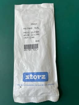 Storz N-1705-92L House Gelfoam Press  12 mm x 16 mm plate 19 cm