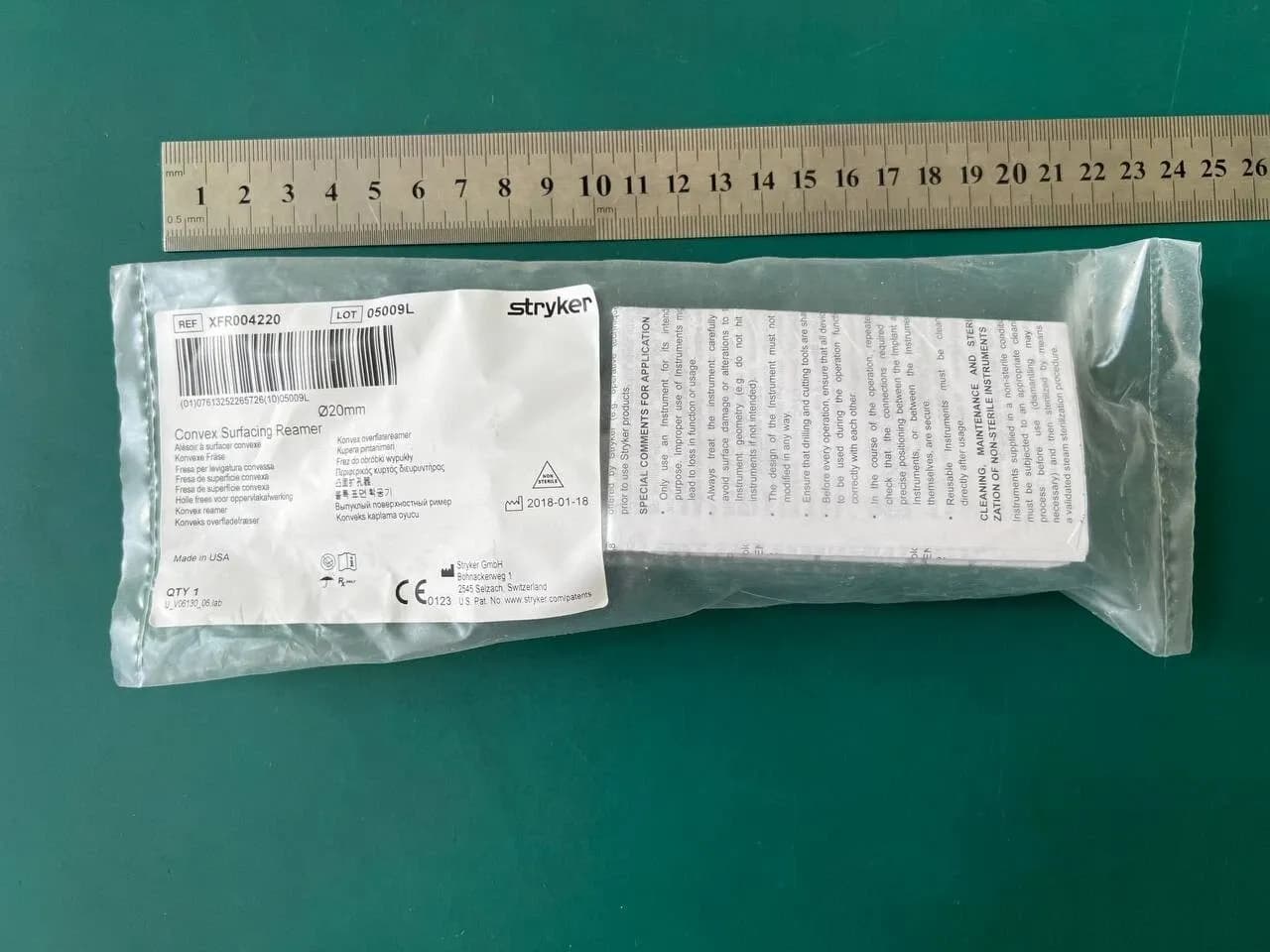 Опукла шліфувальна фреза Stryker XFR004220, 20 mm