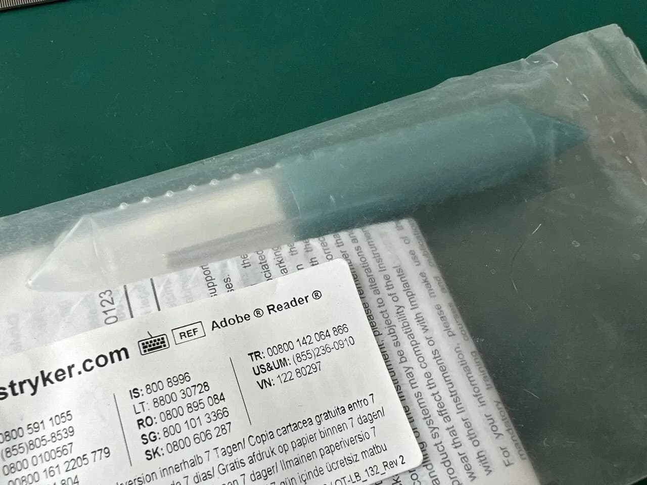 Stryker AGB200 Positioning Pin, 2 mm