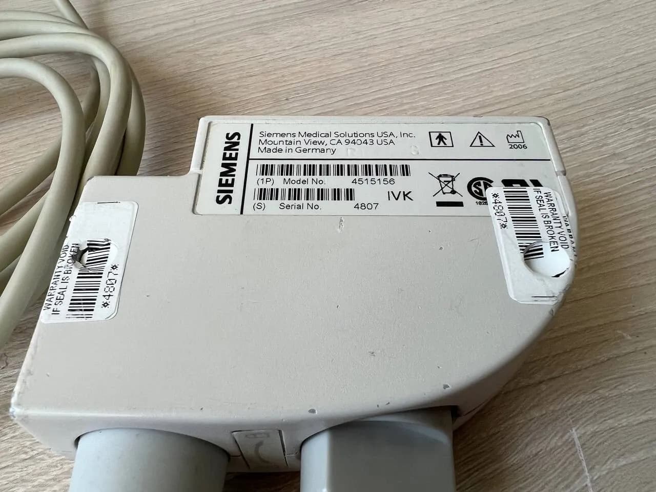 Трансвагінальний ультразвуковий датчик Siemens 4515156
