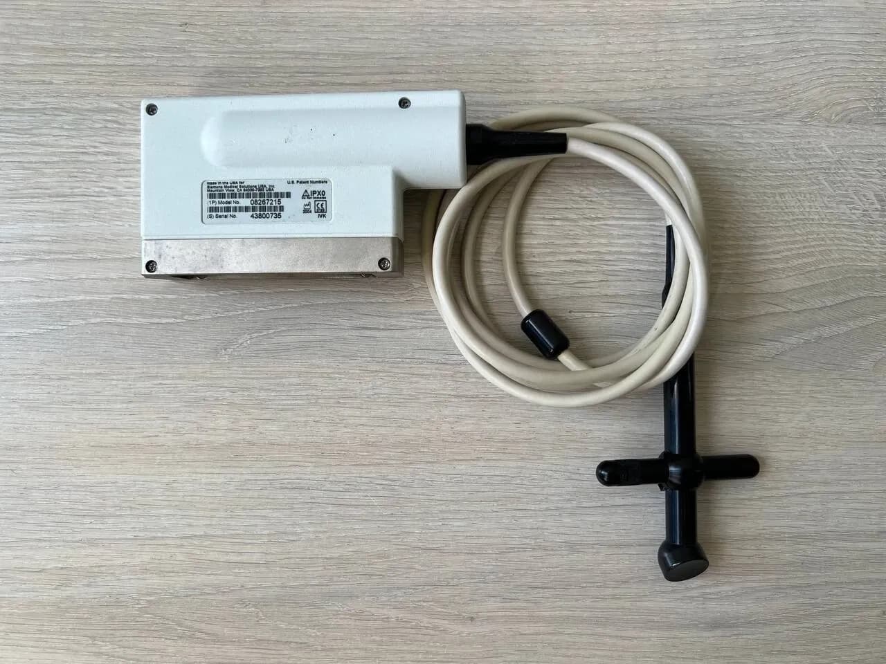 Siemens Acuson 08267215 2.0MHz AUX CW PEDOFF ULTRASOUND PROBE