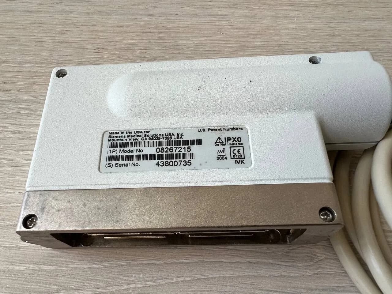 Siemens Acuson 08267215 2.0MHz AUX CW PEDOFF ULTRASOUND PROBE