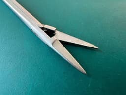 Karl Storz 449250 Nasal Scissors, ZURICH model, Cutting Length 18 mm, WL 14 cm