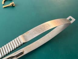 Scanlan 3795-01 Heifetz Temporary Occlusion Clip Straight 7-1/4″ (18.5 cm)