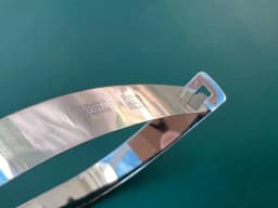 V. Mueller CH07458 Jacobson Scissors 125 Degree Angled Spring Handled  6 1/2"