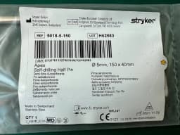 Штифт самосвердлувальний Stryker 5018-5-150 Apex 5 mm 150 x 40 mm