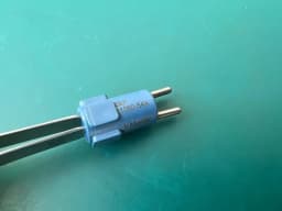 Пінцет біполярний ізольований кутовий V. Mueller EBP 11060-54A, кінчик 0.6 mm