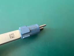 Пінцет біполярний ізольований кутовий V. Mueller EBP 11060-54A, кінчик 0.6 mm