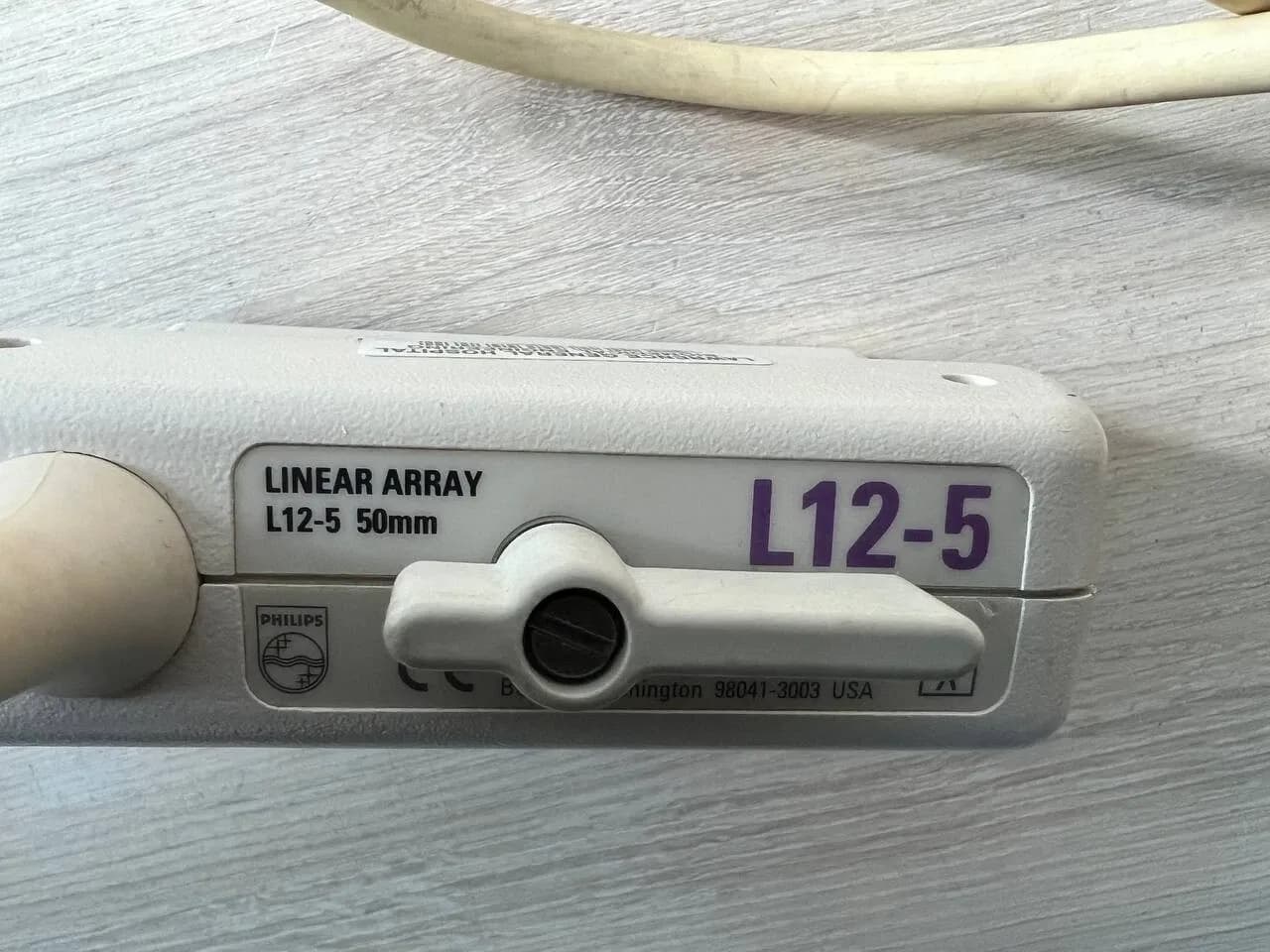 Philips L12-5 50mm Linear Array Ultrasound Transducer Probe