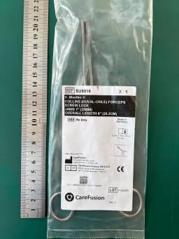 Затискач V. Mueller SU5016 Collins Duval Crile, гвинтовий замок, 1″ (25 mm), 20.3 cm