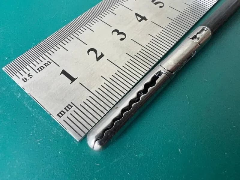Stryker Fenestrated Grasper 5 mm Monopolar Handle, 45 cm 250-080-595