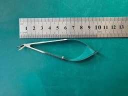 STORZ E-3232 Katzin Curved Corneal Transplant Scissors LEFT