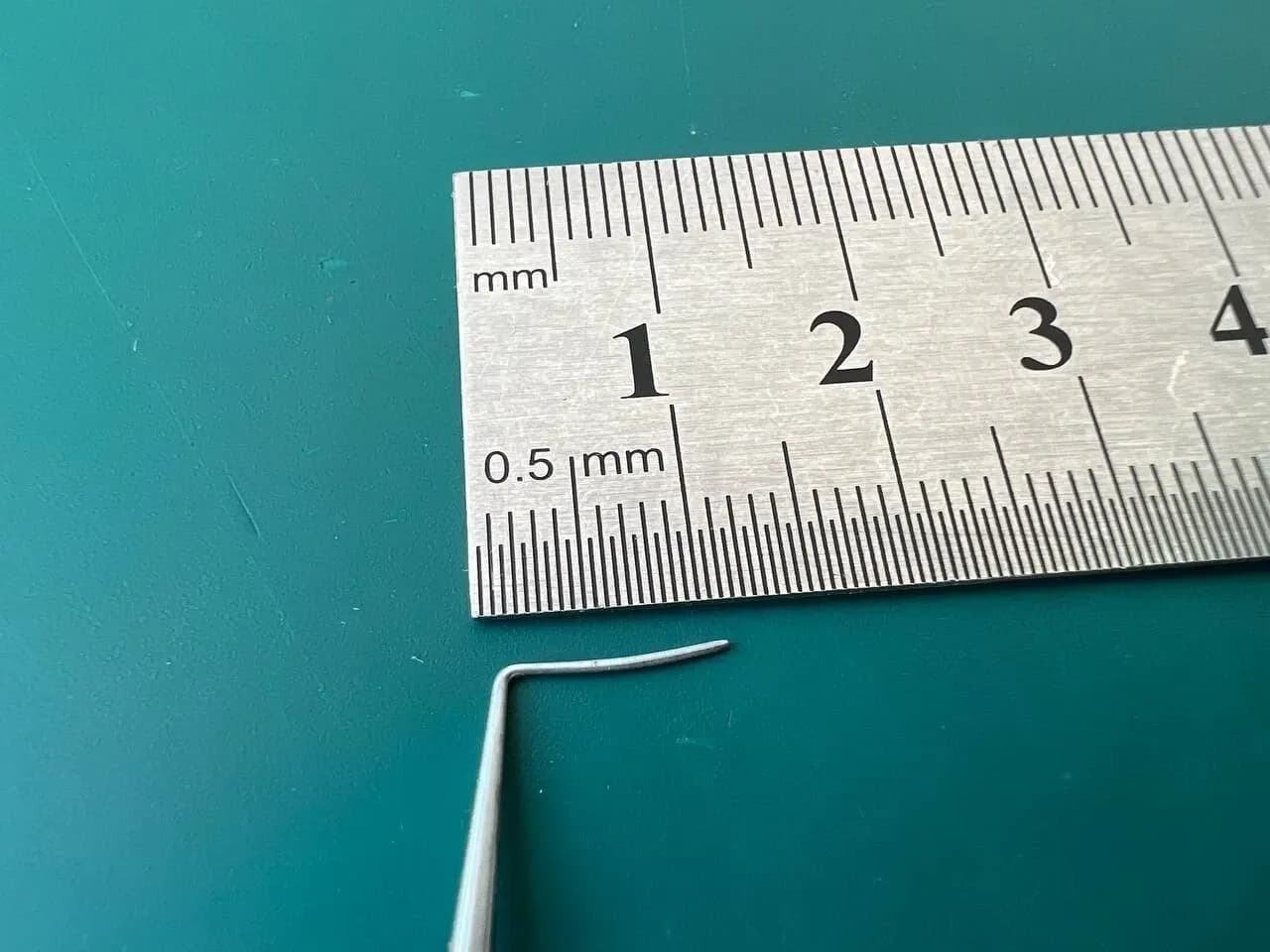 Шпатель для циклодіалізу Castroviejo SSI Ultra 60-1074 двобічний, 0.5 x 15 x 0.5 mm