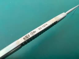 Шпатель для циклодіалізу Castroviejo SSI Ultra 60-1074 двобічний, 0.5 x 15 x 0.5 mm