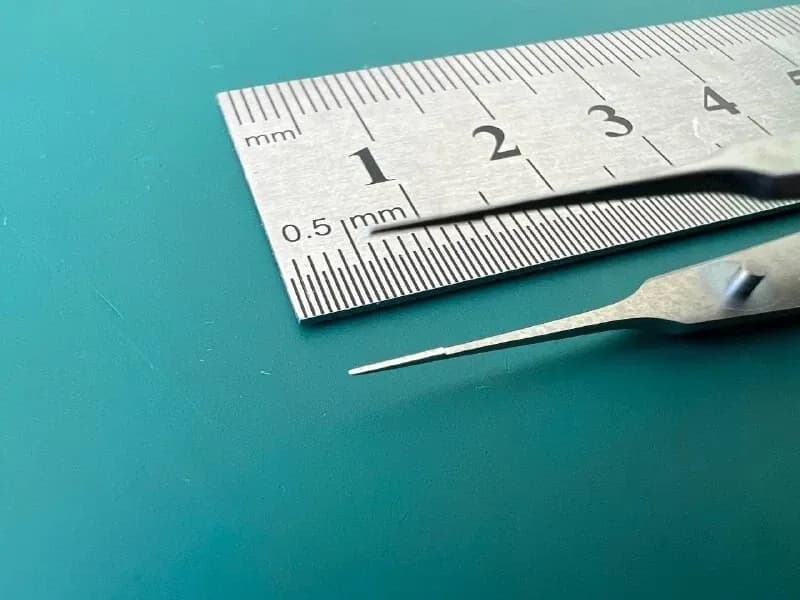 Walcott Rx252 McPherson Tying Forceps With 4mm Smooth Tying Platform