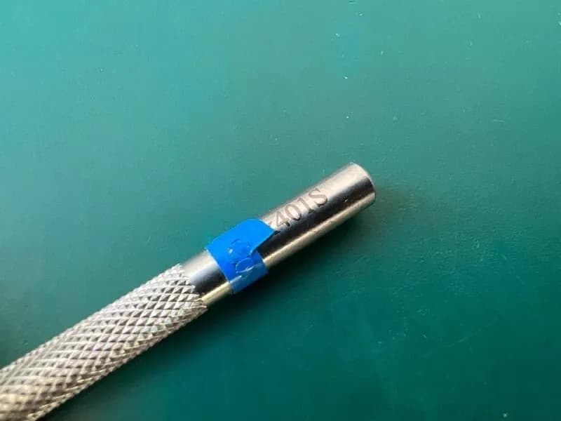 Walcott Rx401S Sinskey II Lens Manipulating Hook, .2mm Diameter Blunt tip