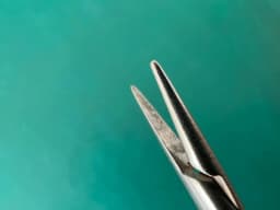 Storz E3862 Castroviejo Needle Holder, Straight, 10mm Jaws, 5.4”