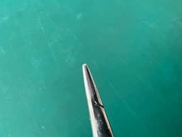 Storz E3849 Castroviejo Needle Holder 11mm Curved Medium