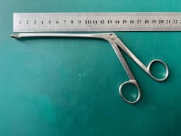 V. Mueller RH4554 l 8mm Triangular Meltzer Adenoid Punch Forceps ENT