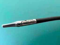 Ендоскопічний затискач Elmed 38-5093, обертовий, вигнутий вліво