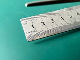 Пінцет біполярний багнетний Codman Malis 80-1551 прямий, кінчик 1.5mm