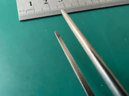 Пінцет біполярний багнетний Codman Malis 80-1551 прямий, кінчик 1.5mm