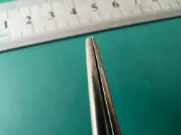 Пінцет біполярний багнетний Codman Malis 80-1551 прямий, кінчик 1.5mm