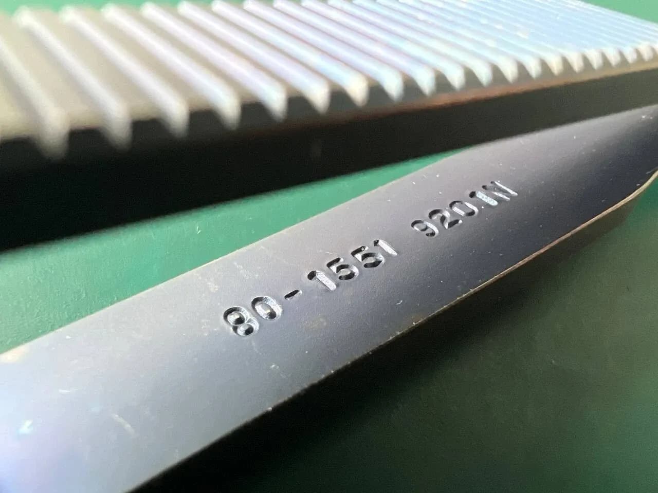 Пінцет біполярний багнетний Codman Malis 80-1551 прямий, кінчик 1.5mm