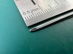 Пінцет ЛОР Wullstein V. Mueller AU14122, овальна чашка 0.9mmx4.5mm