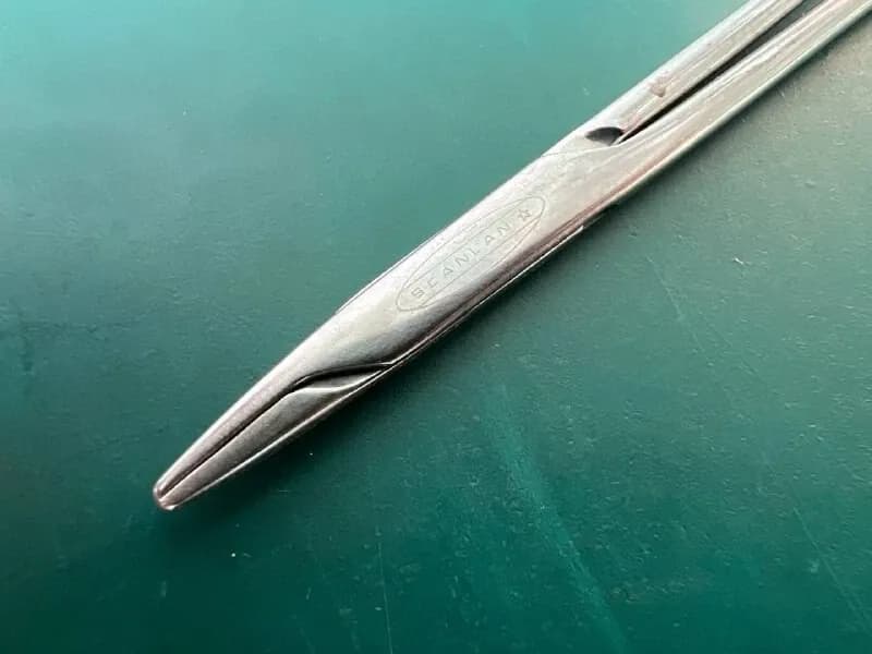 Голкотримач мікрохірургічний Scanlan 6006-28, 6-1/4″ (16.0 cm)