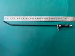 Dufner 20947-11 MICTEC Flat electrode with suction irrigation connection, 6.8 mm
