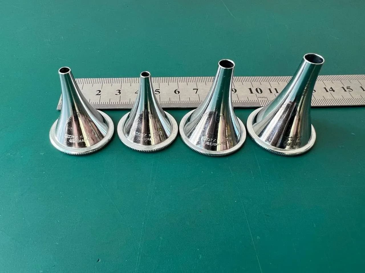 Lot of 4 Storz Ear Specula N 211-1 N211-2 N211-4