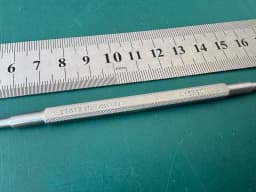 Storz N-6290 Maxillary Sinus Seeker Double ended. Overall length 21.5cm, 8.5''