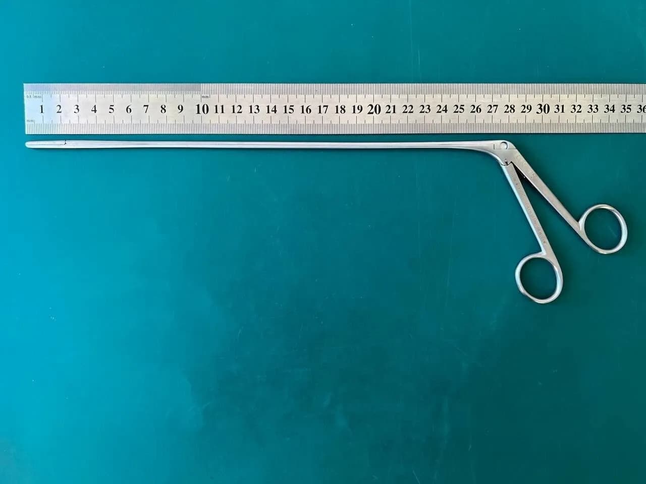Pilling Surgical 50-5400 Jackson Alligator Grasping Forceps .8mm x 23cm Jaw