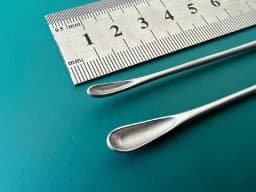 Комплект із 2 ложок для жовчних каменів Aesculap Luer EB169R EB172R (3.4mm № 2, 6.7mm № 00)