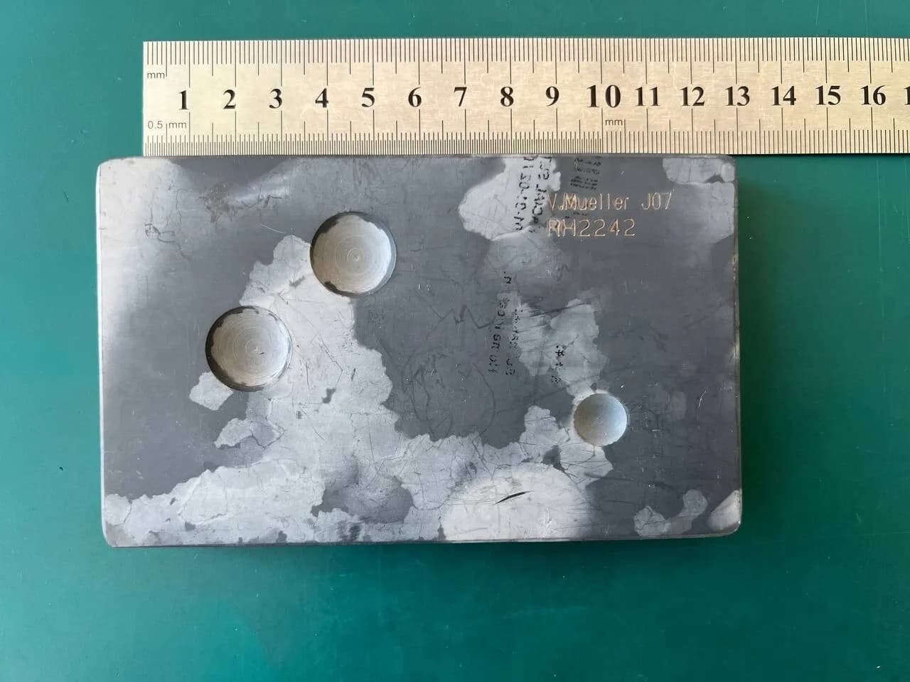 Дошка для різання хряща V. Mueller RH2242 5" x 3" x 5/8"